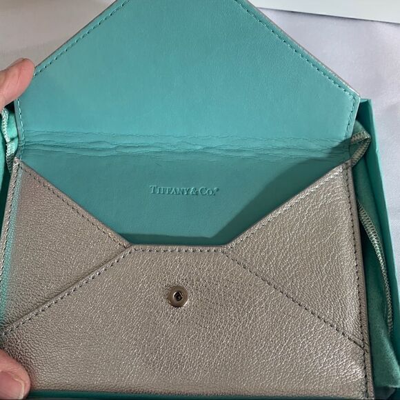 Tiffany & Co  Leather Card Case - New - Picture 5 of 8